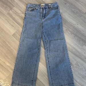 Stylish Blue Flare Women's Jeans